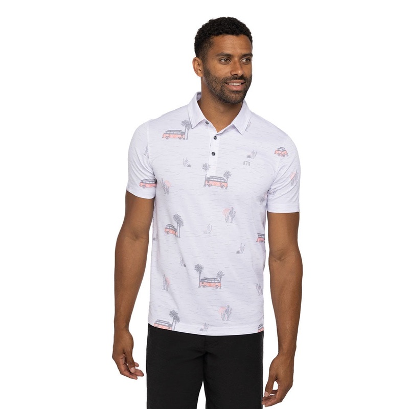 Travis Mathew Mens Four Wheeling Polo