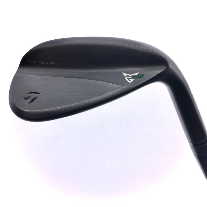 Used TaylorMade Milled Grind 4 Black Lob Wedge / 60.0 Degrees / X-Stiff Flex