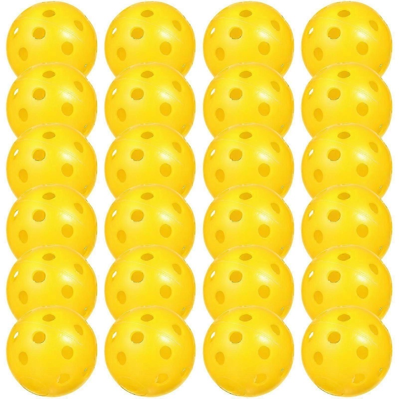 24pcs Golf Practice Balls Airflow Golf Balls Plastic Golf Balls Golf Training Balls Golfing Accessories
