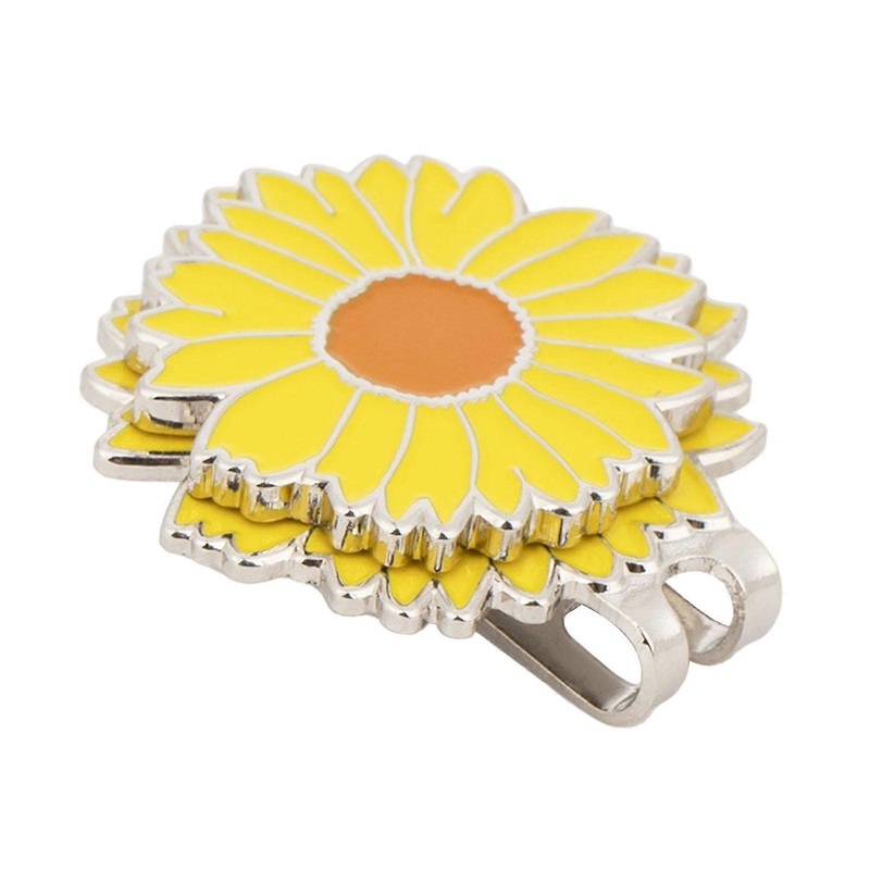 Golf Marker Hat Clip Metal Golf Marker Cap Holder for Women Men Enthusiasts