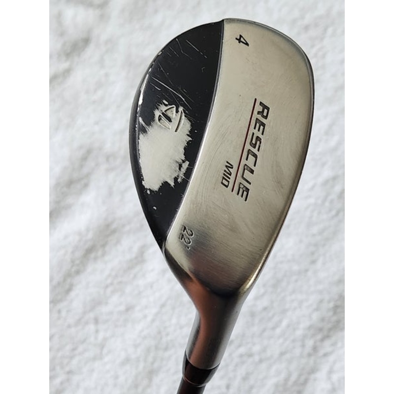 Men’s TaylorMade Rescue Mid 4 Hybrid 22 RH; Graphite Shaft