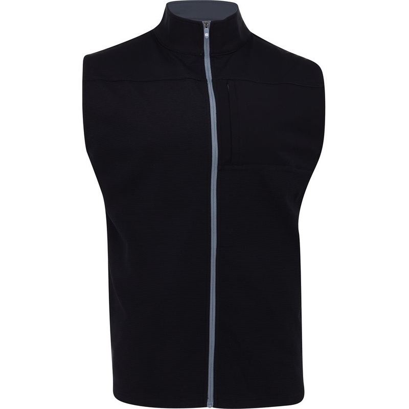 Ottoman Vest|Black|Blue Jay|Medium|Large|Small|X-Large