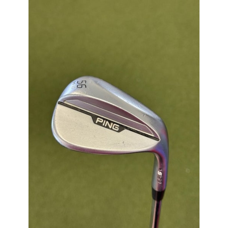 Ping S159 Chrome Black Dot 56-H10 56 Sand Wedge Nippon Z-Z115 Steel Wedge Flex