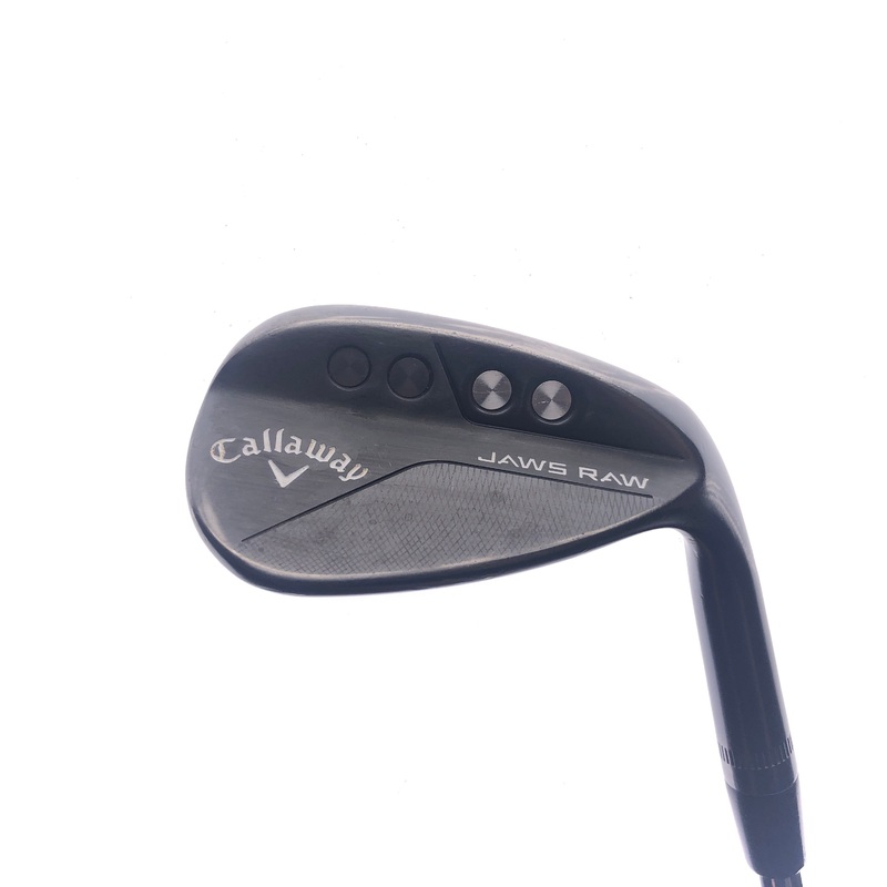 Used Callaway Jaws Raw Black 2020 Sand Wedge / 54.0 Degrees / Wedge Flex