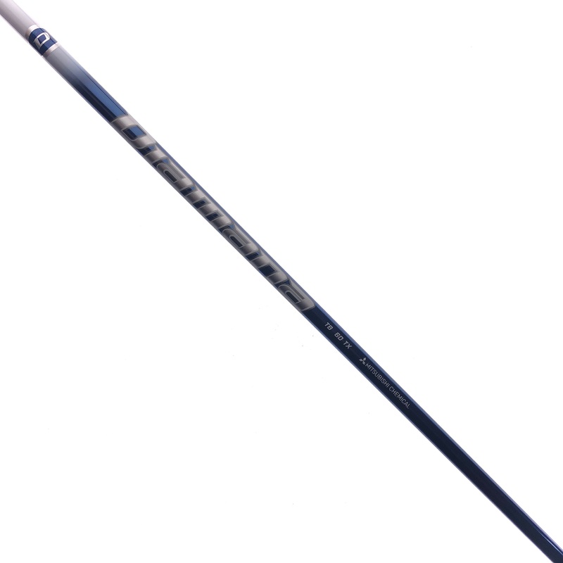 Used Mitsubishi Diamana TB 60 Driver Shaft / TX Flex / TaylorMade Gen 2 Adapter