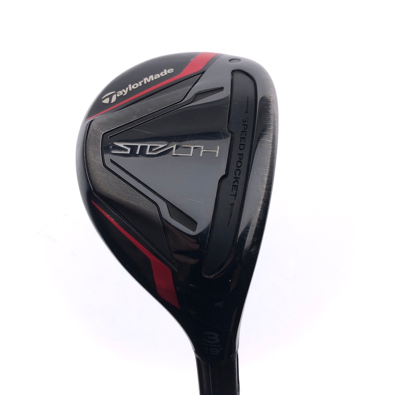 Used TaylorMade Stealth Rescue 3 Hybrid / 19 Degrees / Stiff Flex