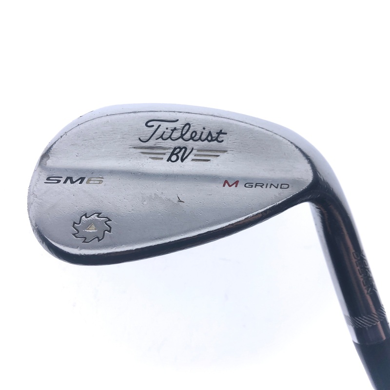 Used Titleist Vokey SM6 Tour Chrome Sand Wedge / 54.0 Degrees / Wedge Flex