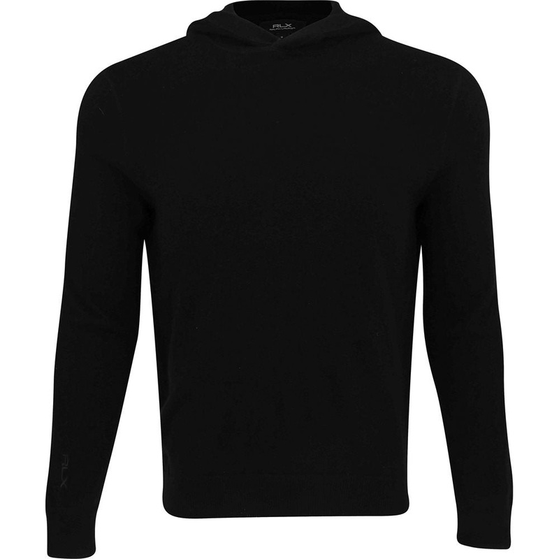 Washable Cashmere Sweater|Polo Black|Mystic Blue Heather|Medium|Large|X-Large|XX-Large