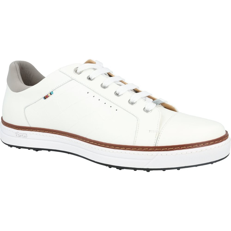 BOND Spikeless Golf Shoes|White|Navy|12|10