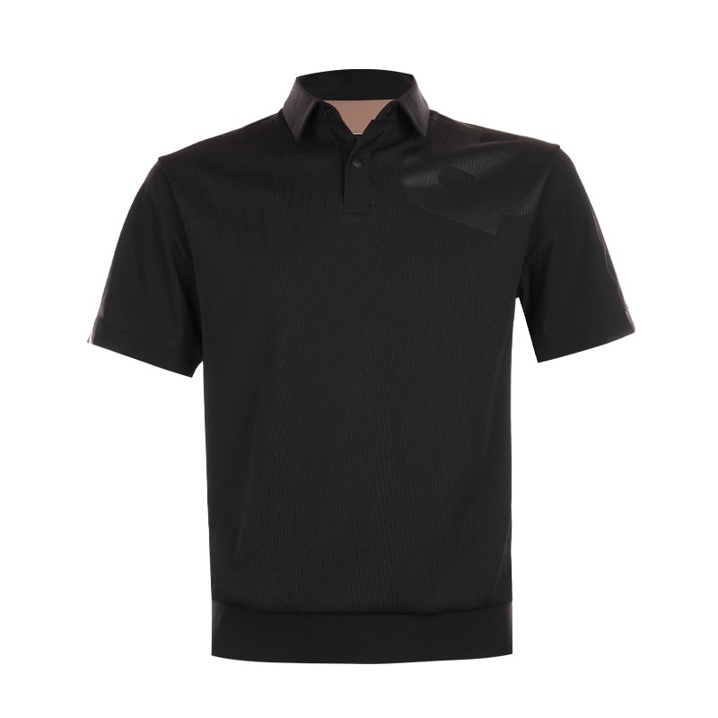 BOSS GOLF Double B Men’s Polo (Black)