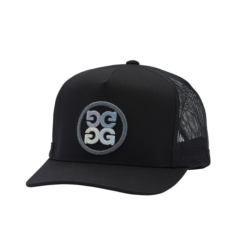 GFORE Circle G’s Interlock Knit Men’s Cap (Onyx)