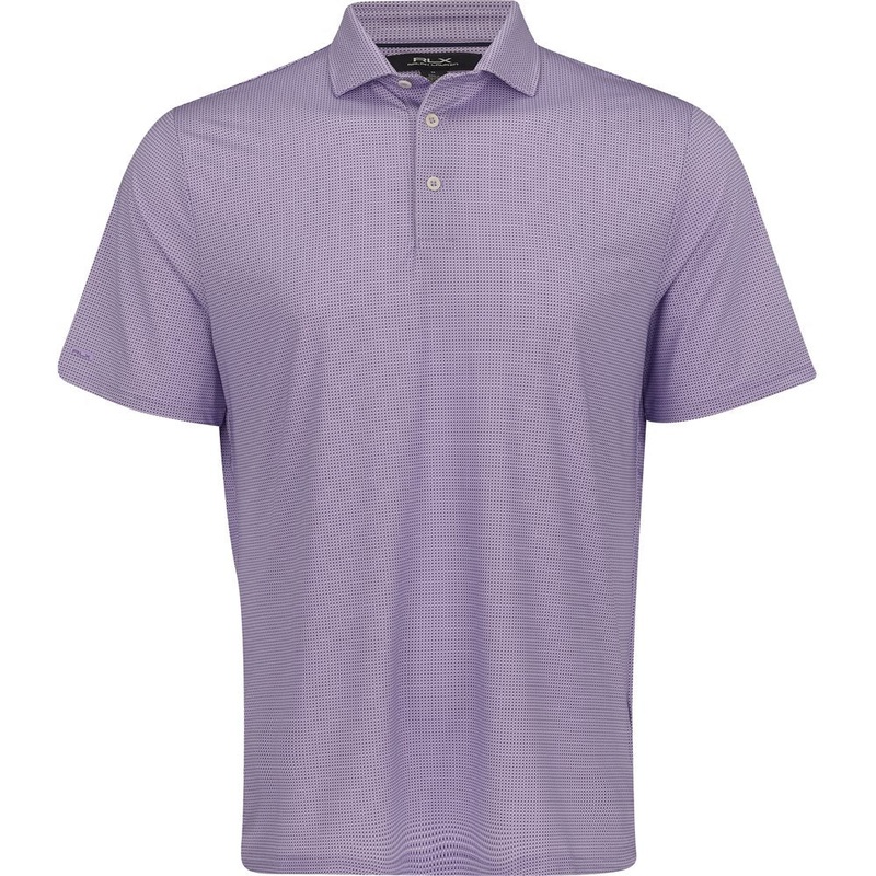 Lightweight Airflow Knit Printed Polo