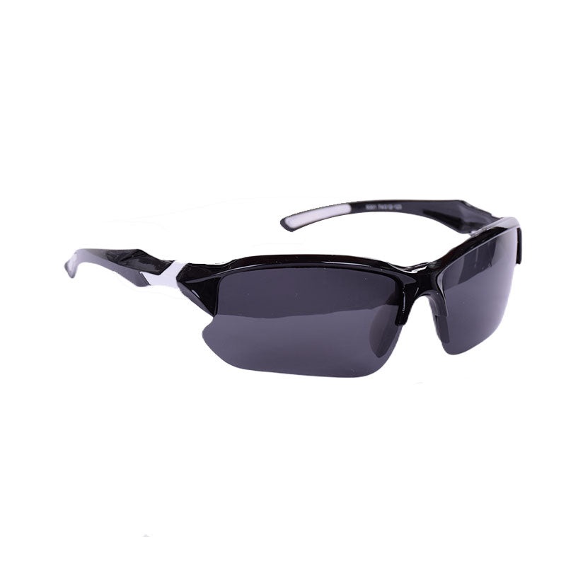 NICKENT 9301 Black White/Smoke Polarized Sunglasses
