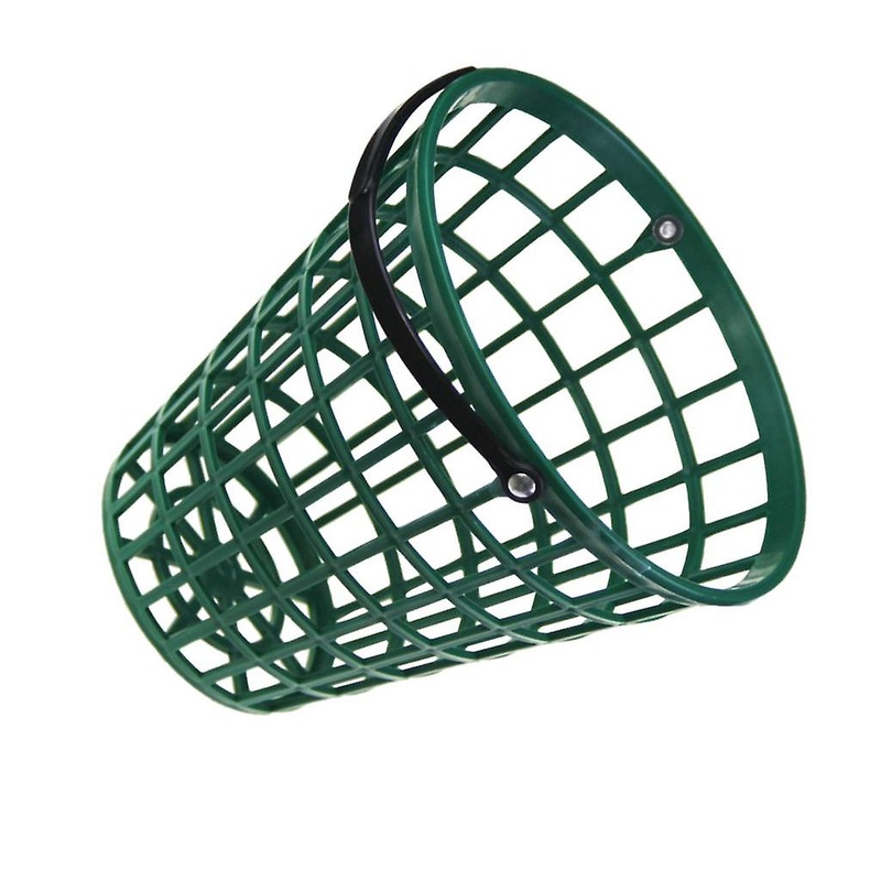 Outdoor Golf Ball Basket Container Golfball Bucket Hold Up to 75 Balls