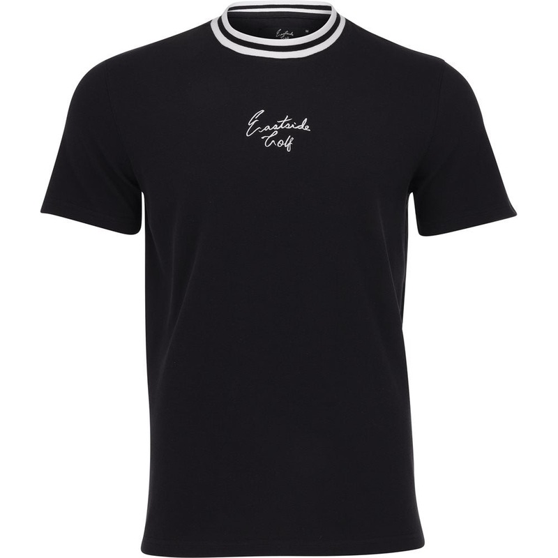 Short Sleeve Pique Crew Shirt|Black|Heather Gray|Medium|Large|X-Large|XX-Large