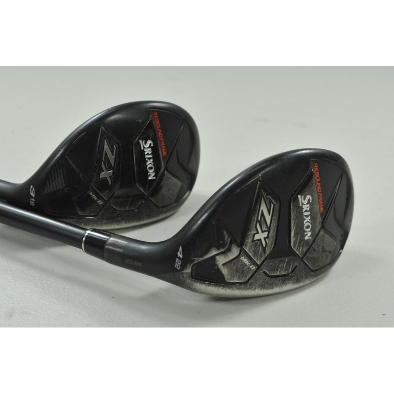 Srixon ZX 3-19* and 4-22* Hybrid Set Regular Flex Right Graphite # 196277