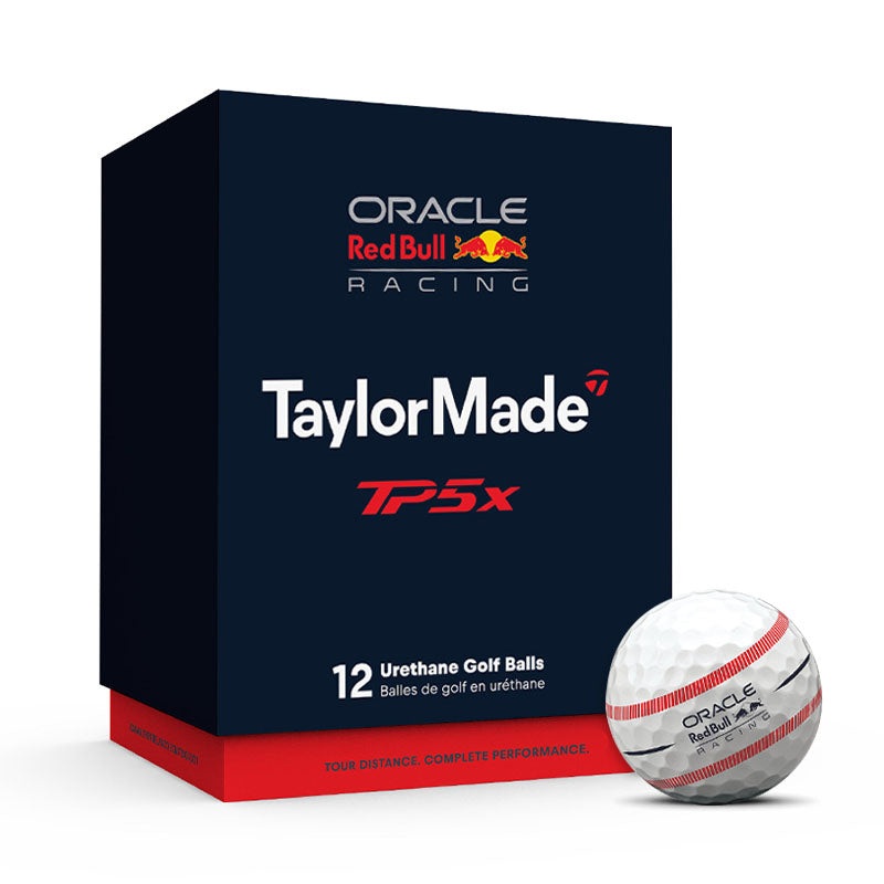 TAYLORMADE TP5X Oracle Red Bull (2023) Golf Ball