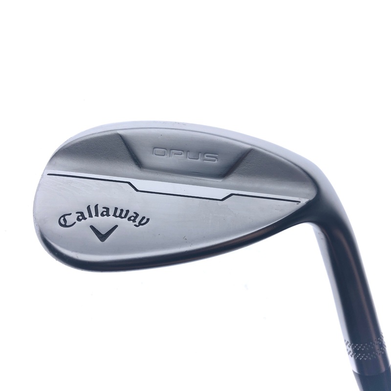 Used Callaway Opus Brushed Chrome Lob Wedge / 60.0 Degrees / Wedge Flex