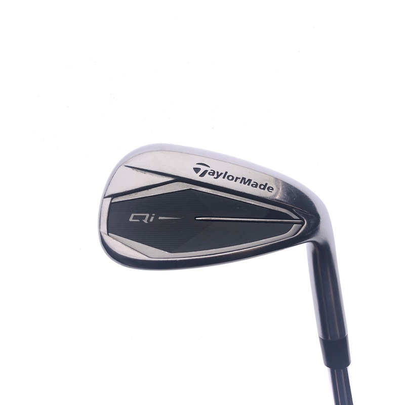 Used TaylorMade Qi AW Iron / 49 Degrees / Stiff Flex