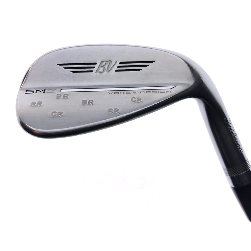 Used Titleist SM9 Tour Chrome Gap Wedge / 52.0 Degrees / X-Stiff Flex