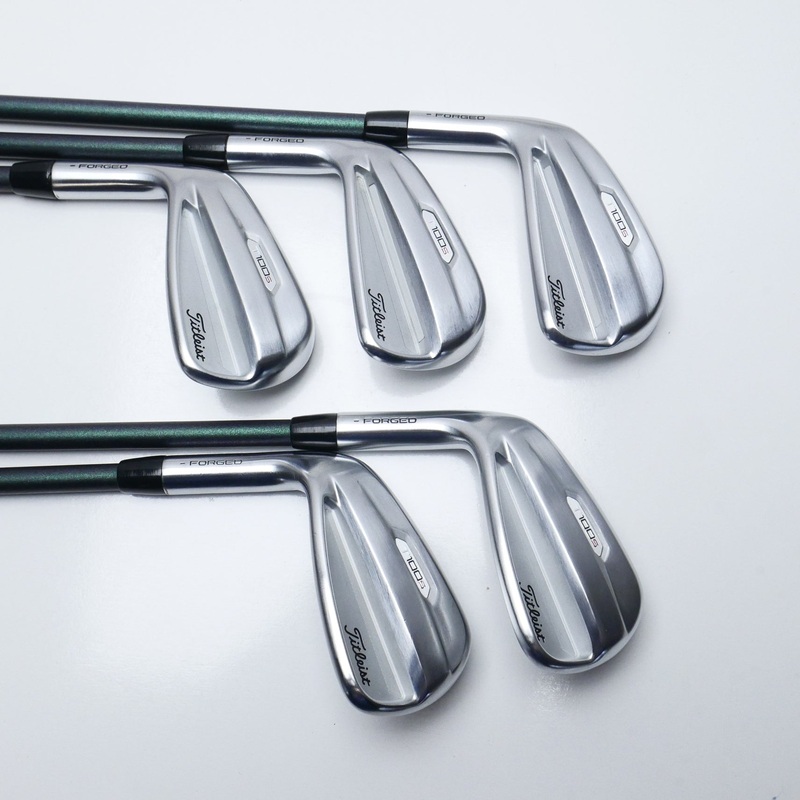 Used Titleist T100S 2021 Iron Set / 6 – PW / Stiff Flex / Left-Handed
