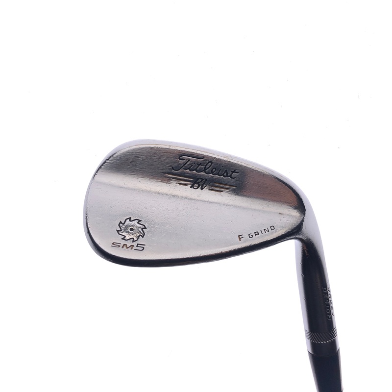 Used Titleist Vokey SM5 Tour Chrome Gap Wedge / 50.0 Degrees / Wedge Flex