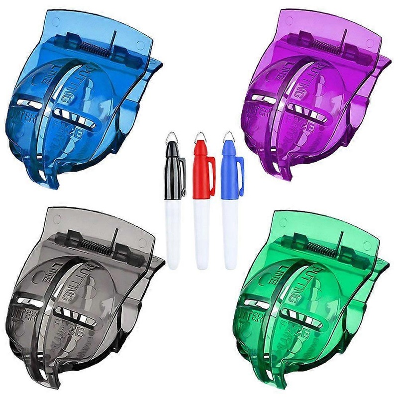 7pcs/set Golfs Ball Line Liner Practical Marker Tool Putting Kit with Marker Pen