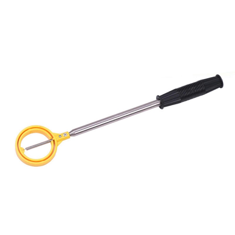 Golf Ball Retriever, Stainless Golf Ball Retriever Telescopic for Water, Golf Ball Picker Grabber Tool with Locking Clip  Yellow