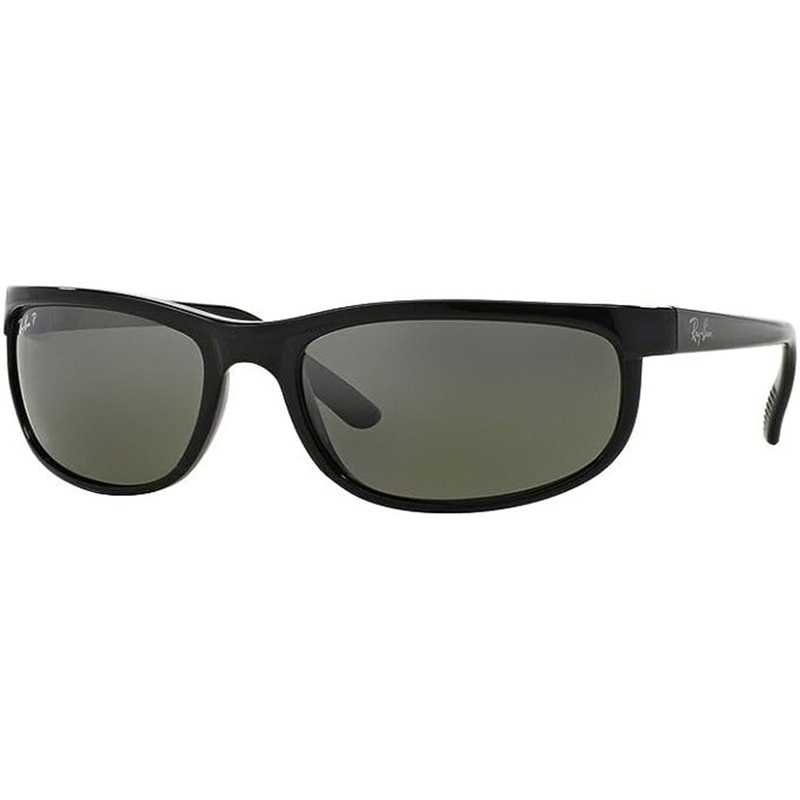 Predator 2 Sunglasses|Black|Matte Black/G15 Green