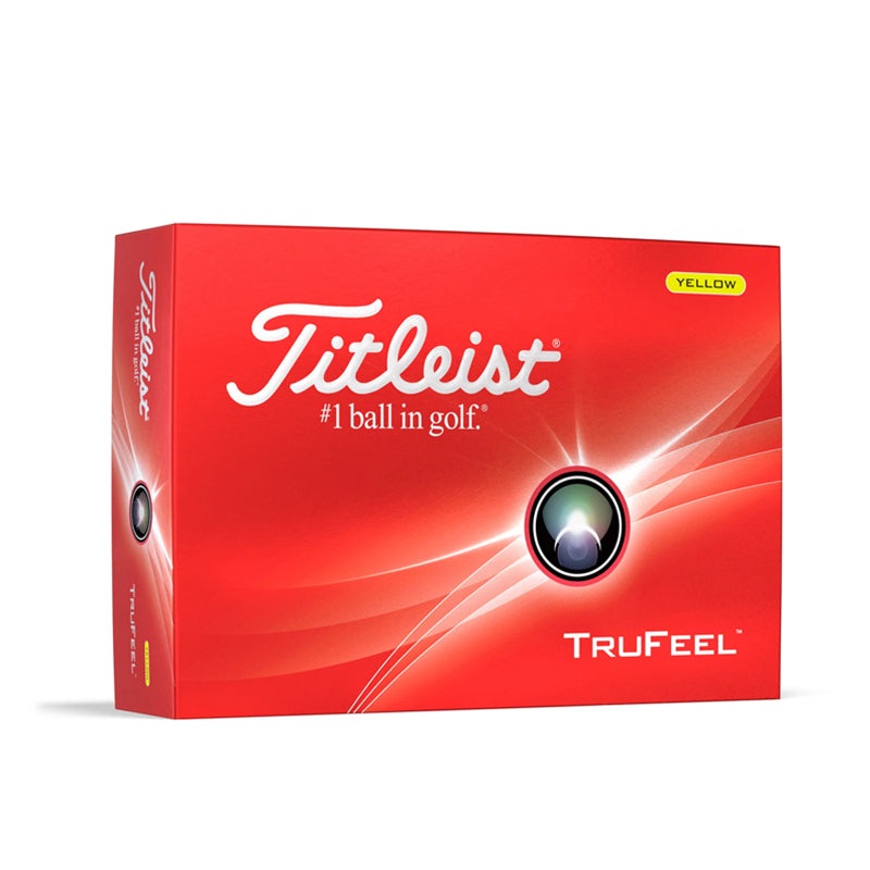 TITLEIST TruFeel (2024) (Yellow) Golf Ball