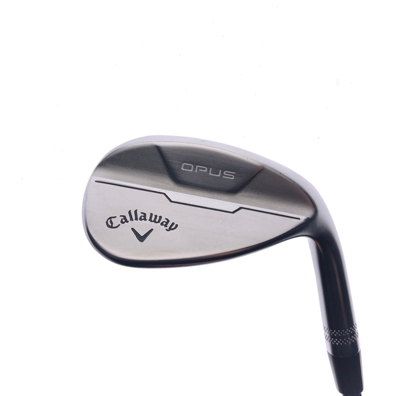 Used Callaway Opus Brushed Chrome Gap Wedge / 52.0 Degrees / Wedge Flex