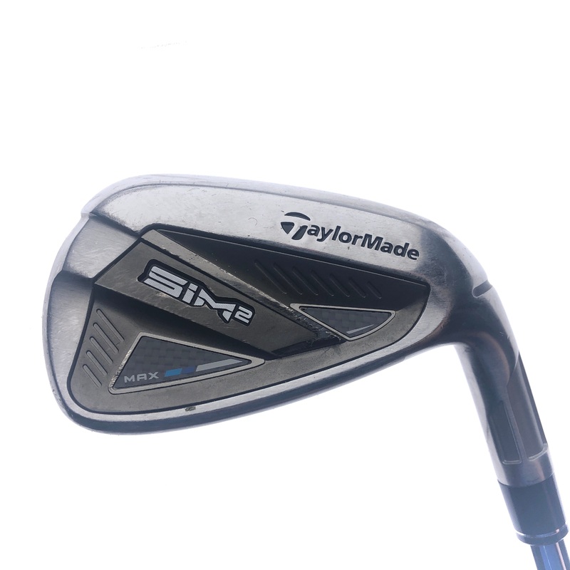 Used TaylorMade SIM2 MAX 8 Iron / 32.5 Degrees / Stiff Flex