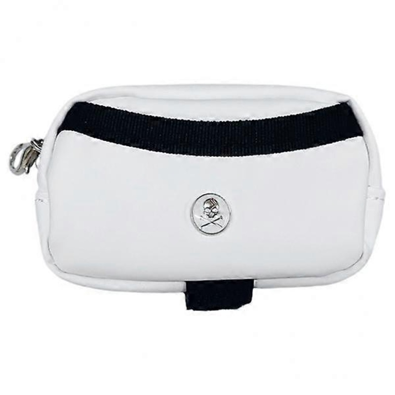 7x Golf Ball Carry Bag Portable for 2 Golf Ball 3 Tees Mini Lightweight Pouch