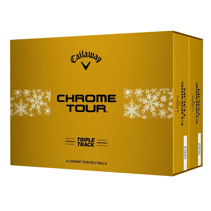 Callaway Chrome Tour ’24 Triple Track Holiday 2 DOZ Golf Balls