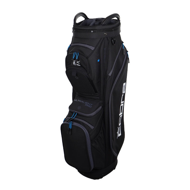 COBRA Ultralight Pro Cart Bag (Black/Blue)