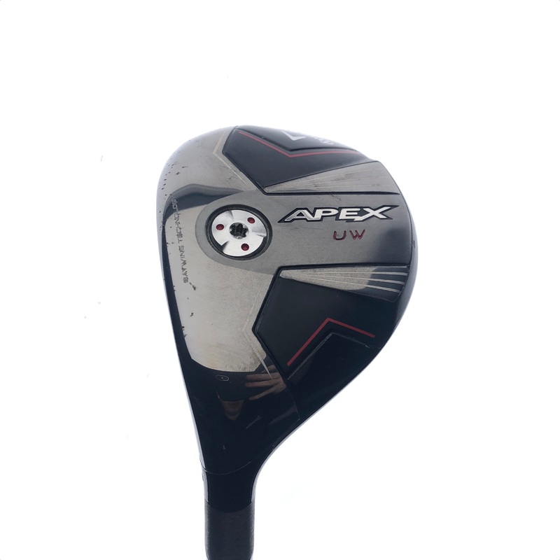 Used Callaway Apex UW 24 3 Hybrid / 19 Degrees / Stiff Flex / Left-Handed