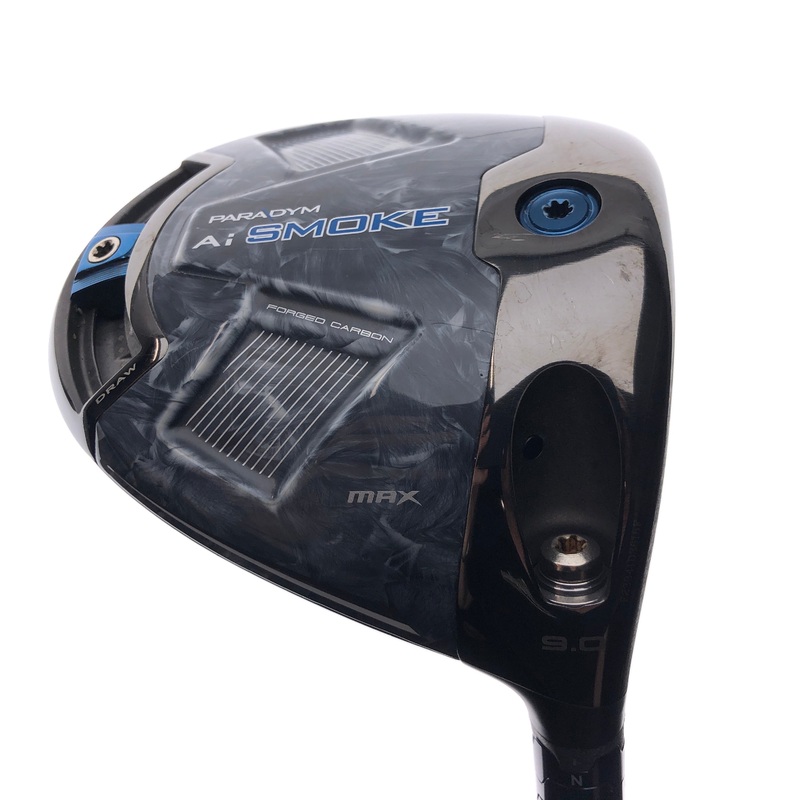 Used Callaway Paradym Ai Smoke MAX Driver / 9.0 Degrees / Regular Flex