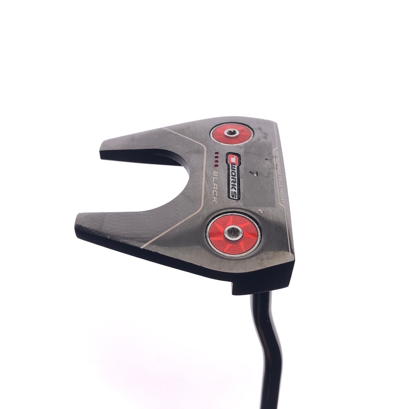 Used TOUR ISSUE Odyssey O-Works Black 7 Tank Putter / 35.0 Inches