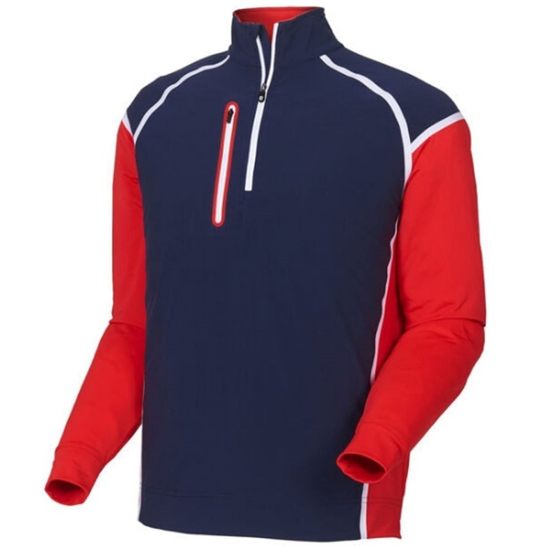 Wind Tech Pullover|Navy/Red/White|Large|Medium|XX-Large