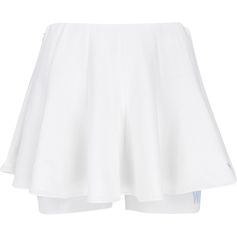 Women’s Jersey Flare Skort|White|Black|24