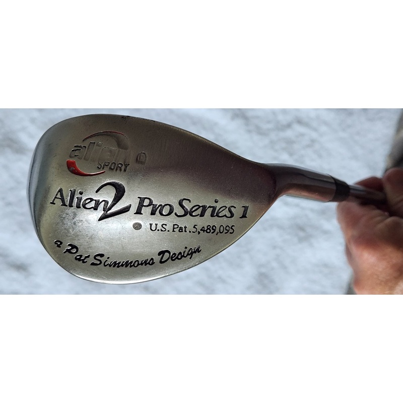 Alien 2 Pro Series 1 a Pat Simmons Design Wedge RH; Steel Shaft