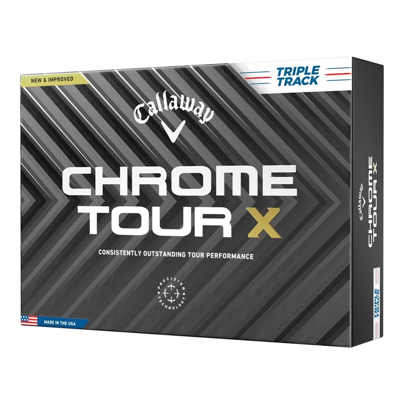 Callaway Chrome Tour X ’24 Triple Track Golf Balls – Dozen
