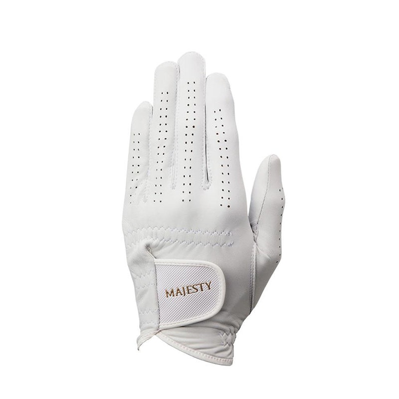 MAJESTY Premium Men’s Leather Glove (White)