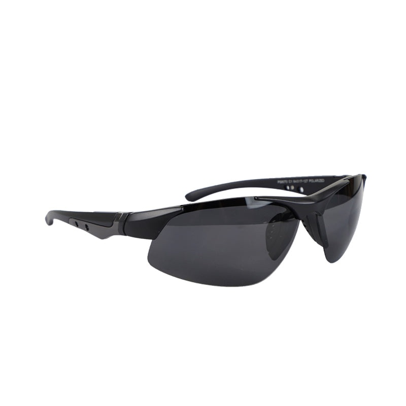 NICKENT PS8070 Matte Black Polarized Sunglasses