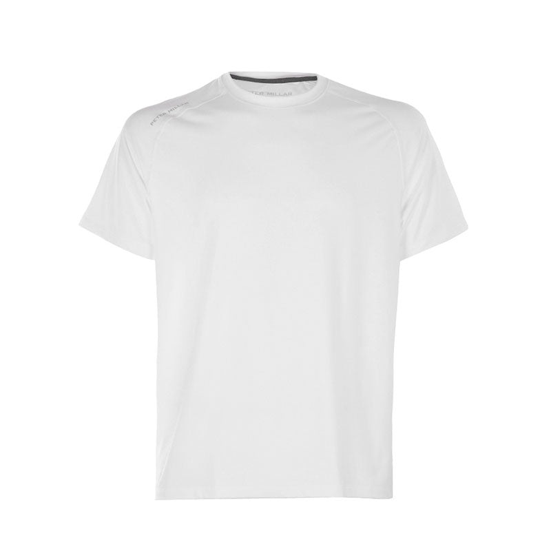 PETER MILLAR Aurora Performance Men’s T-Shirt (White)