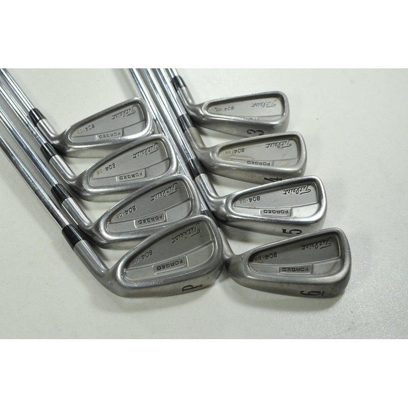 Titleist 804 OS 3-PW Iron Set Regular Flex Right NS Pro 970 Steel # 203362