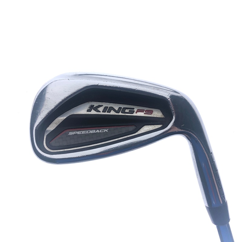 Used Cobra King F9 Speedback Pitching Wedge Iron / 44.0 Degrees / Stiff Flex