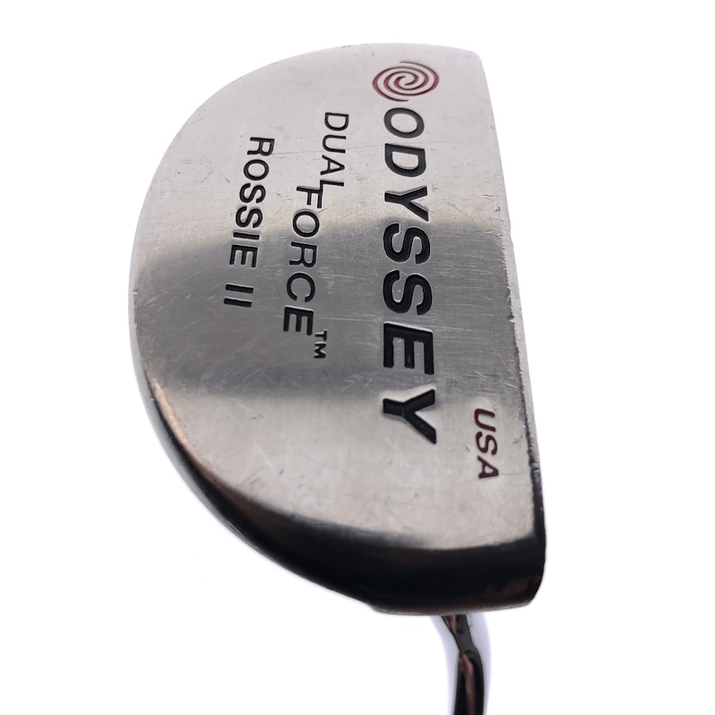 Used Odyssey Dual Force Rossie 2 Putter / 35.0 Inches