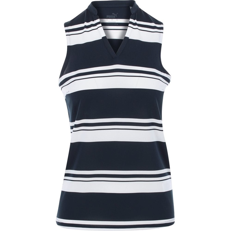 Women’s CLOUDSPUN Valley Stripe Sleeveless Polo