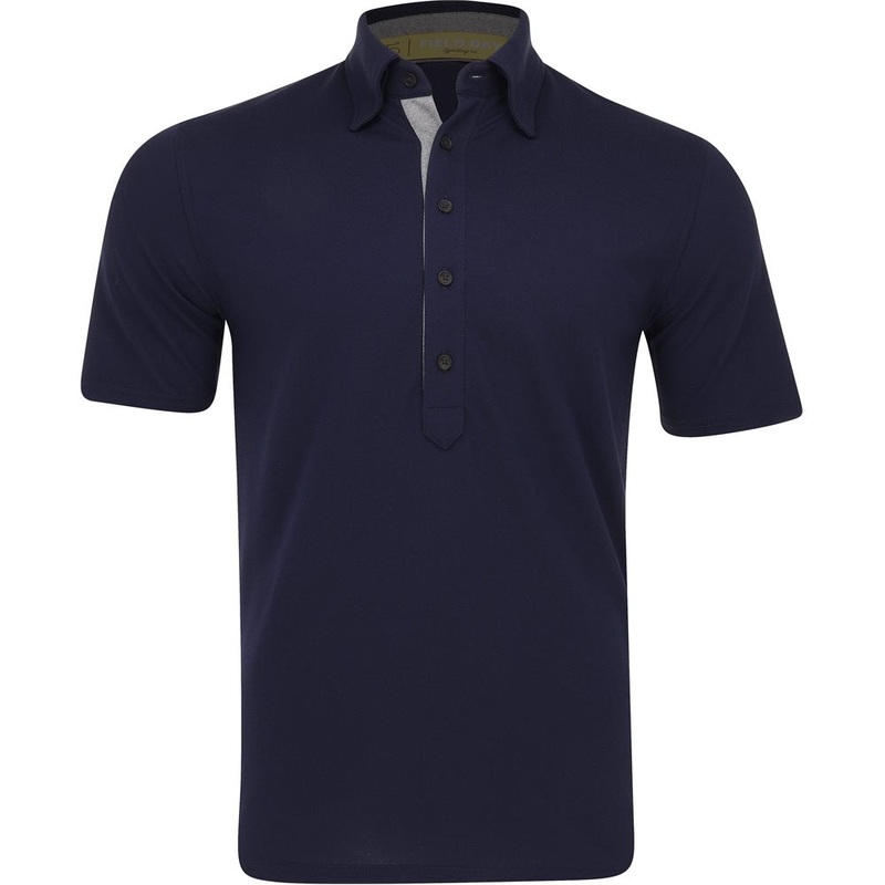 Ford 5 Button Polo|Navy|White|Light Gray Heather|Wrigley|Charcoal Heather|Walnut/Heather|Large|X-Large|Small|Medium|XX-Large